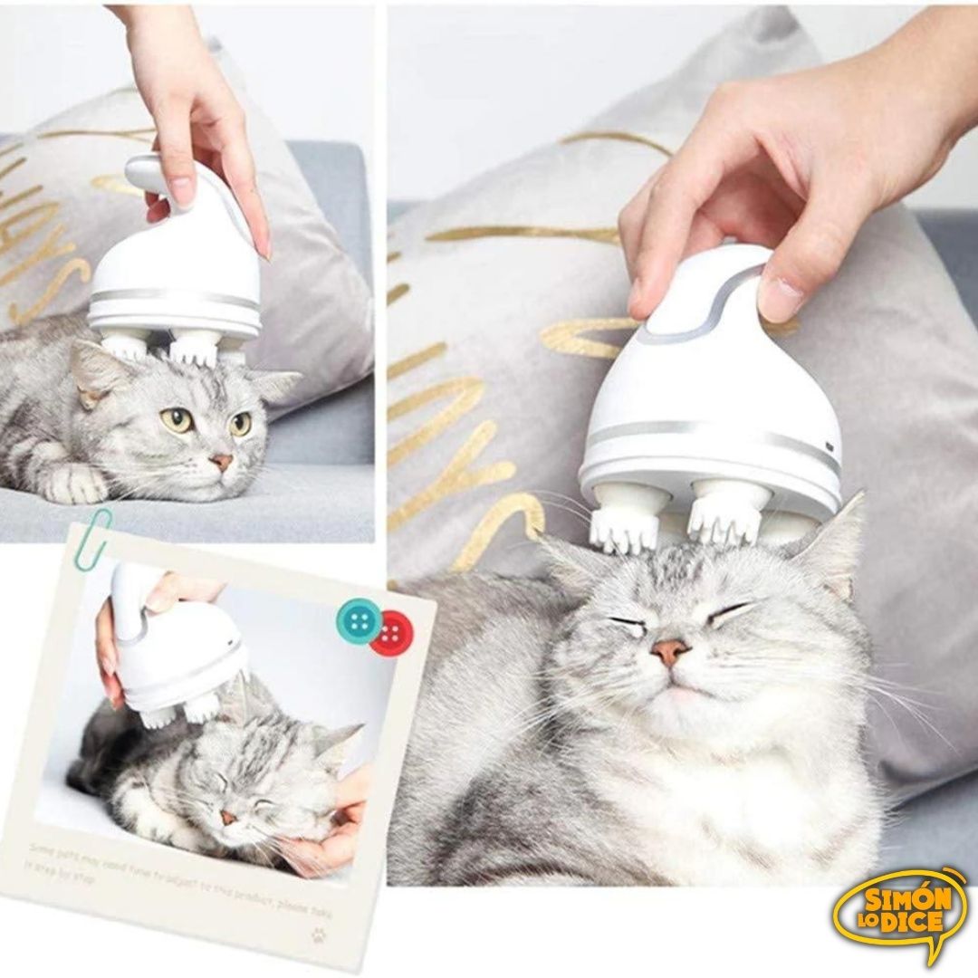 Masajeador Automático Eléctrico para Gatos