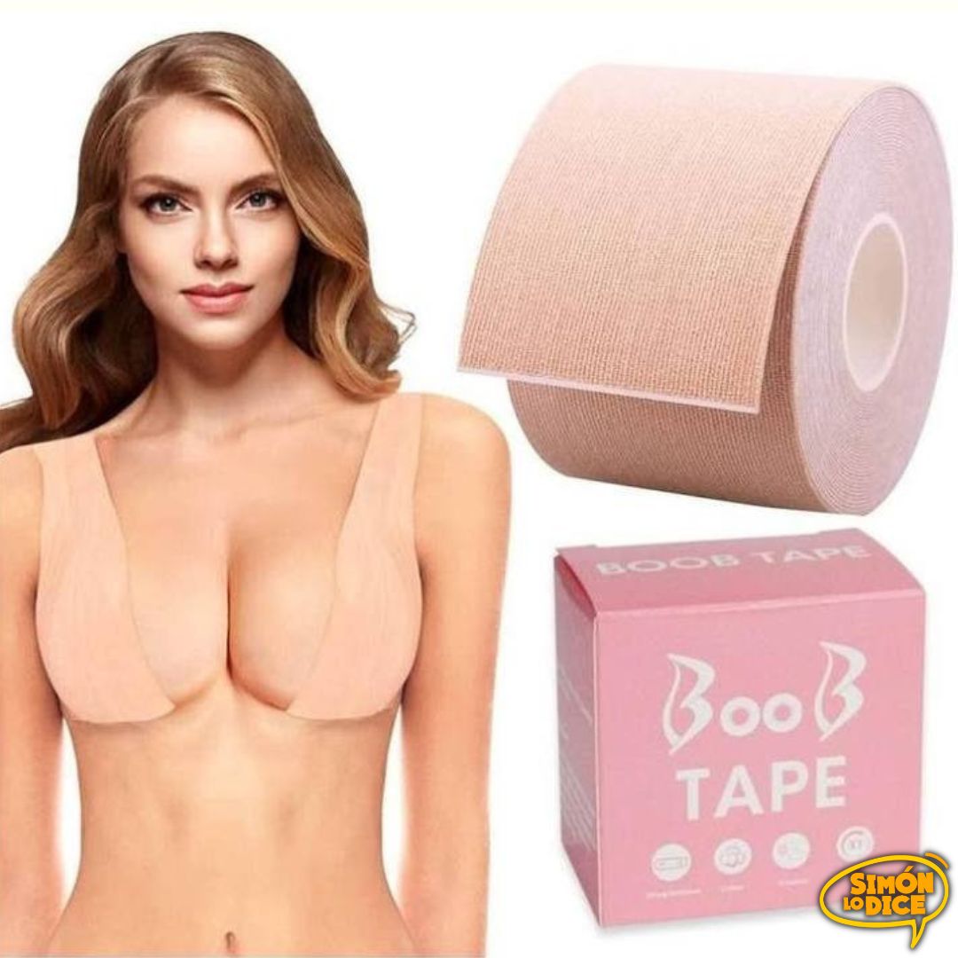 Cinta Invisible Levanta Bustos y Cubrepezones
