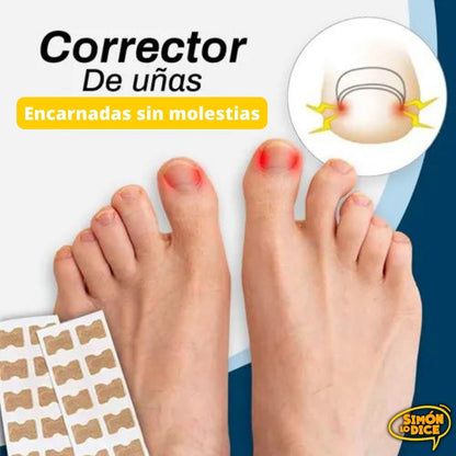 Parches Correctores para Uñas Anti Hongos